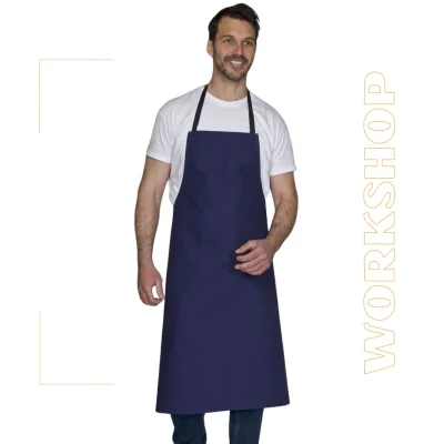 Tablier Valet avec Poche Bleu Marine