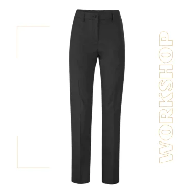 Pantalon droit TARRAZU Noir