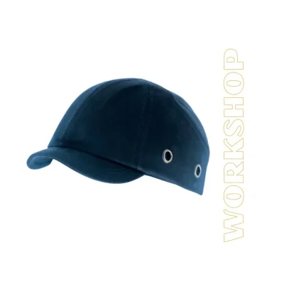 Casquette anti-heurt bleu